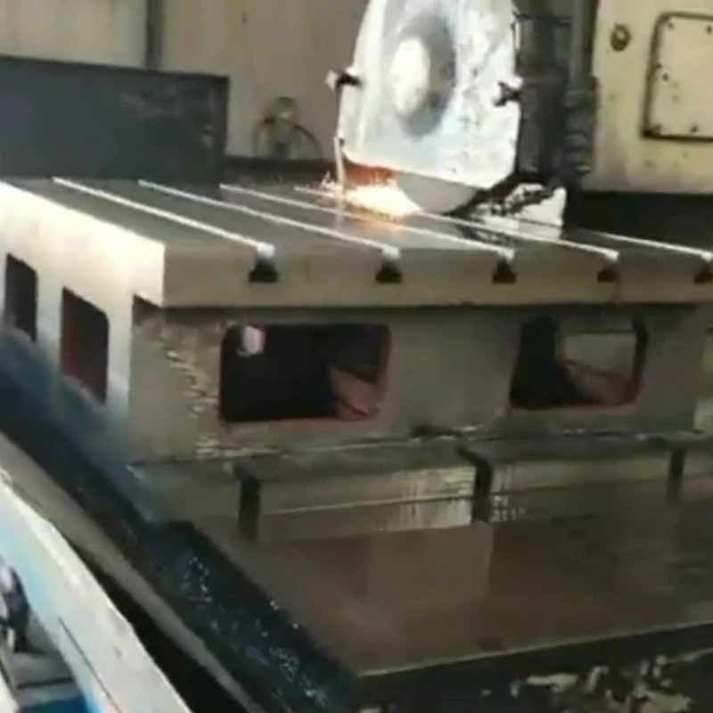 टी स्लॉट कास्ट आयर्न स्क्वेअर बॉक्सच्या प्रक्रियेचे व्हिडिओ